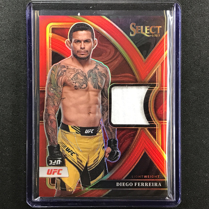 2023 Select Ufc Diego Ferreira Selective Swatches Relic Red 5/99