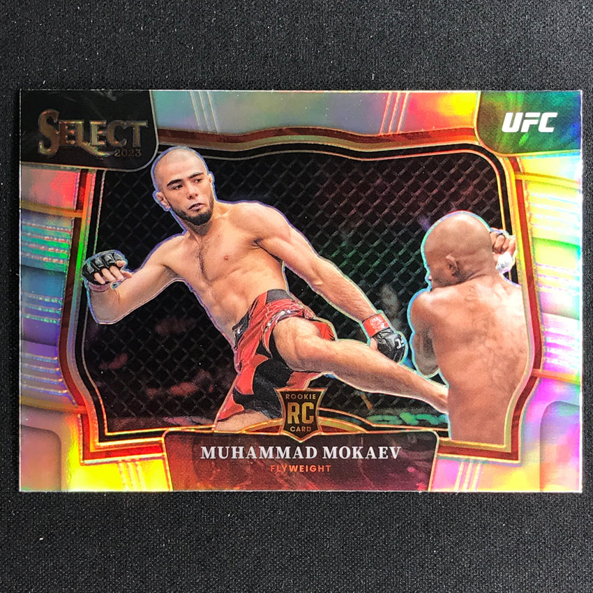 2023 Select UFC MUHAMMAD MOKAEV Octagonside Rookie Silver Prizm #215