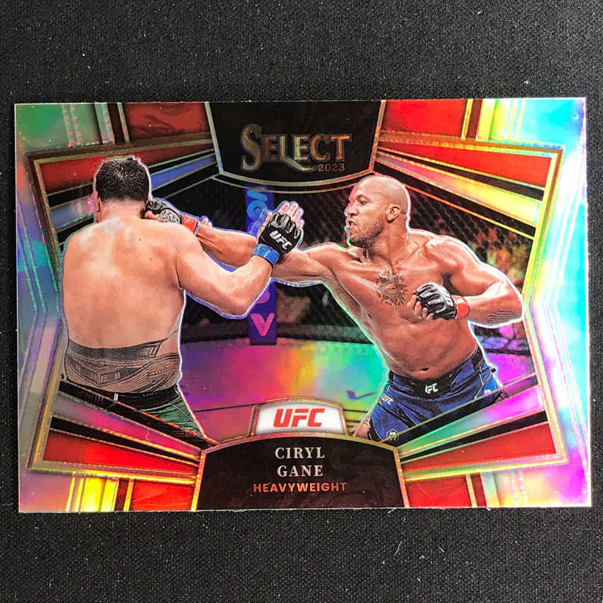 2023 Select UFC CIRYL GANE Snapshots Silver Prizm #15