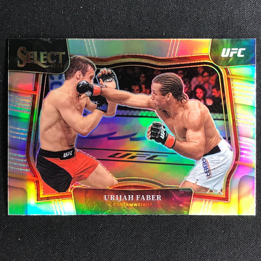 2023 Select UFC URIJAH FABER Octagonside Silver Prizm #219