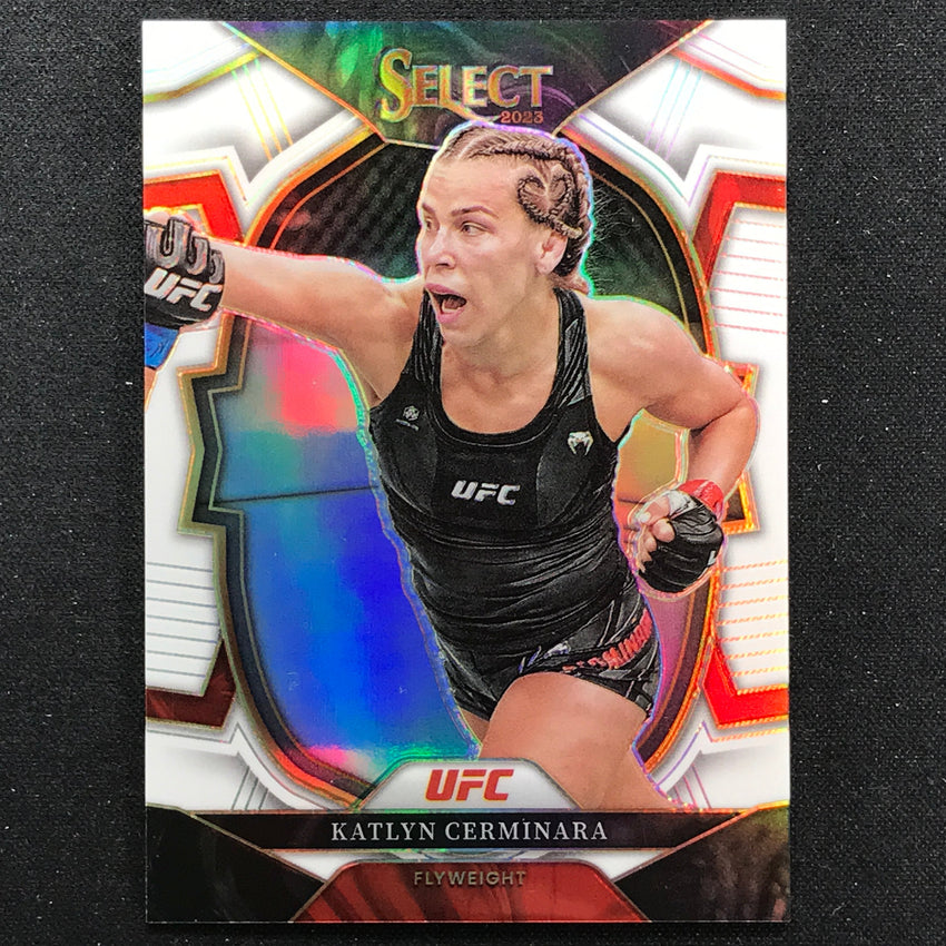2023 Select UFC KATLYN CERMINARA Concourse White /125 #57