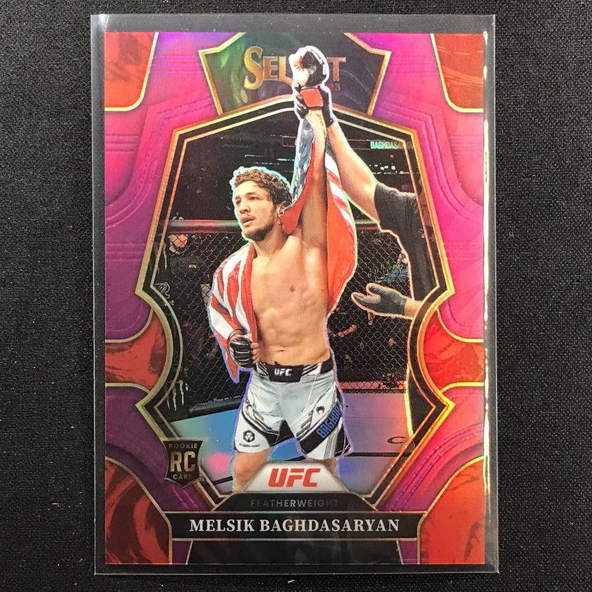 2023 Select UFC MELSIK BAGHDASARYAN Premier Level Rookie Purple /99 #137