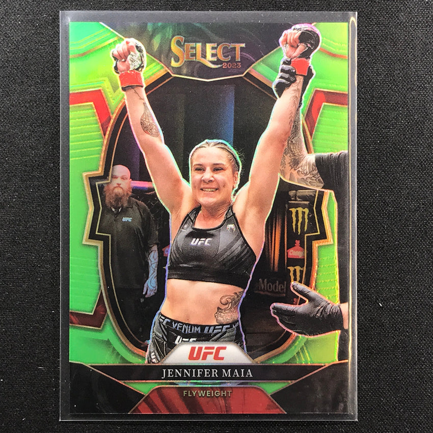 2023 Select UFC JENNIFER MAIA Concourse Neon Green 13/75 #36