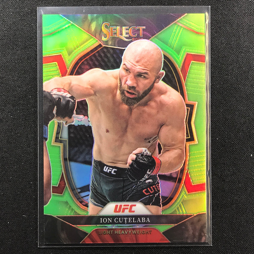 2023 Select UFC ION CUTELABA Concourse Neon Green 57/75 #74