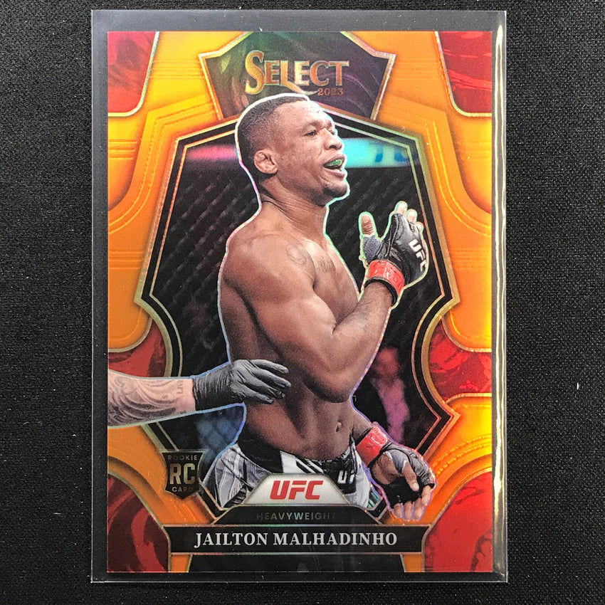 2023 Select Ufc Jailton Malhadinho Premier Level Rookie Orange 8/49