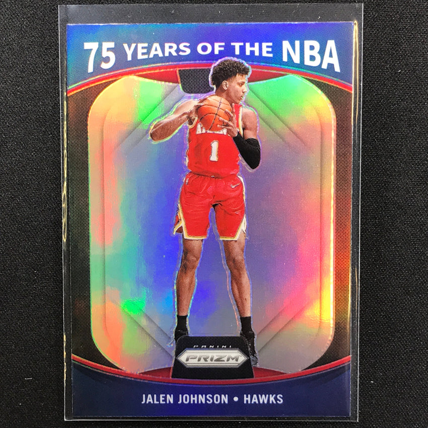 2021-22 Donruss Optic JALEN JOHNSON 75 Years of the NBA Prizm Rookie #24