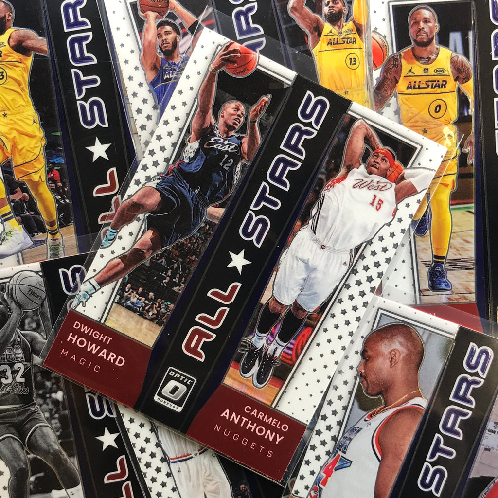 2021-22 Donruss Optic Magic Johnson Larry Bird All-Stars Gold Base #13 –  Cherry Collectables