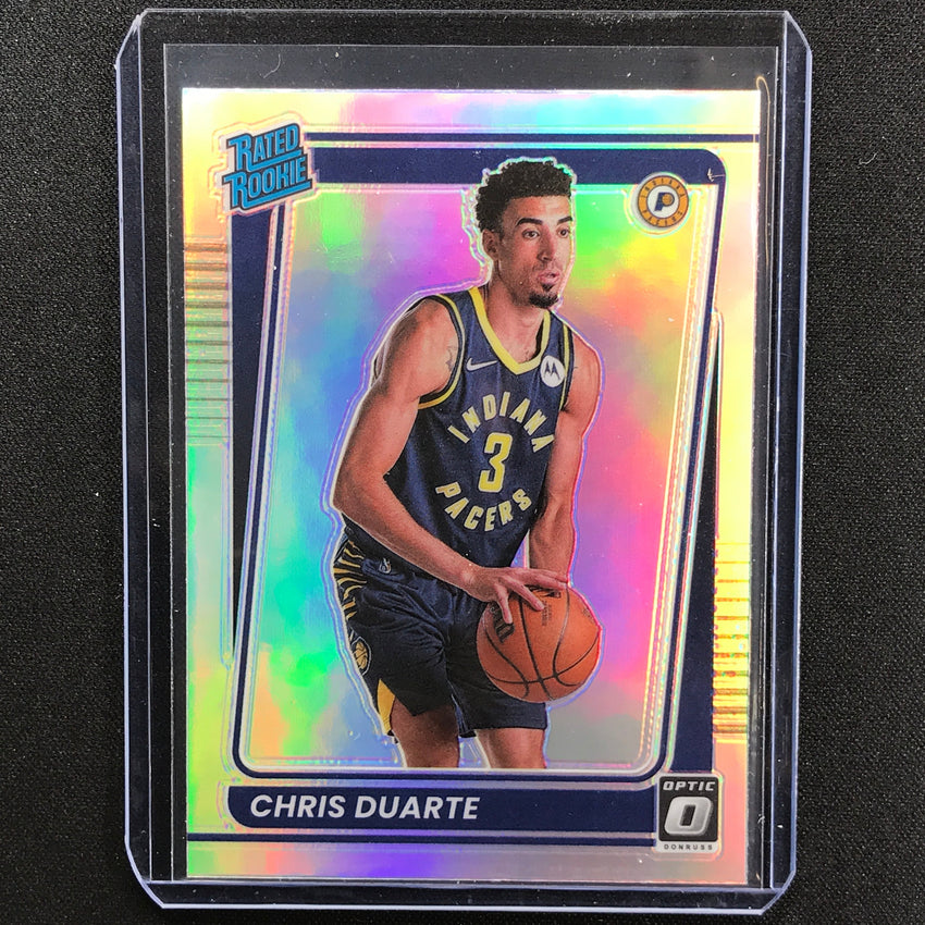 2021-22 Donruss Optic CHRIS DUARTE Rated Rookie Holo Silver #173