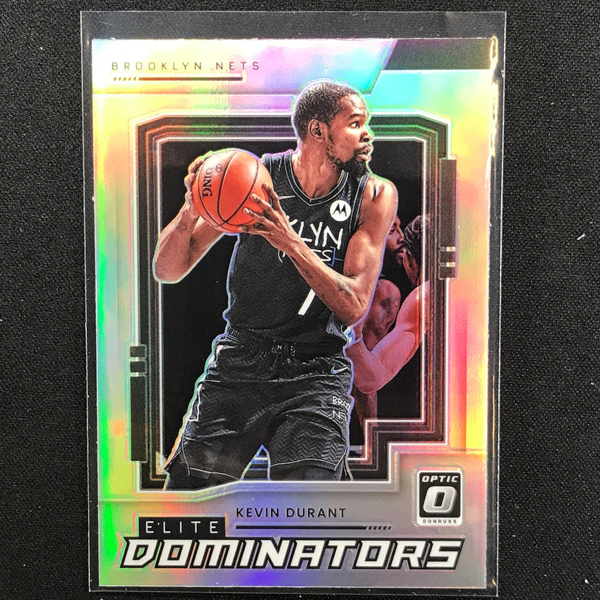 2021-22 Donruss Optic KAWHI LEONARD Elite Dominators Holo Silver #7
