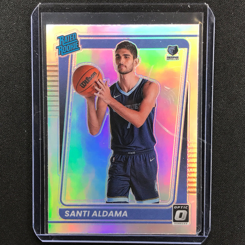2021-22 Donruss Optic SANTI ALDAMA Rated Rookie Holo Silver #176