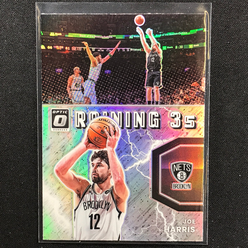 2021-22 Donruss Optic JOE HARRIS Raining 3s Holo Silver #14