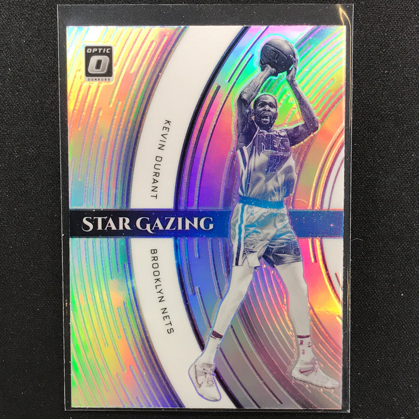 2021-22 Donruss Optic KEVIN DURANT Star Gazing Holo Silver #7