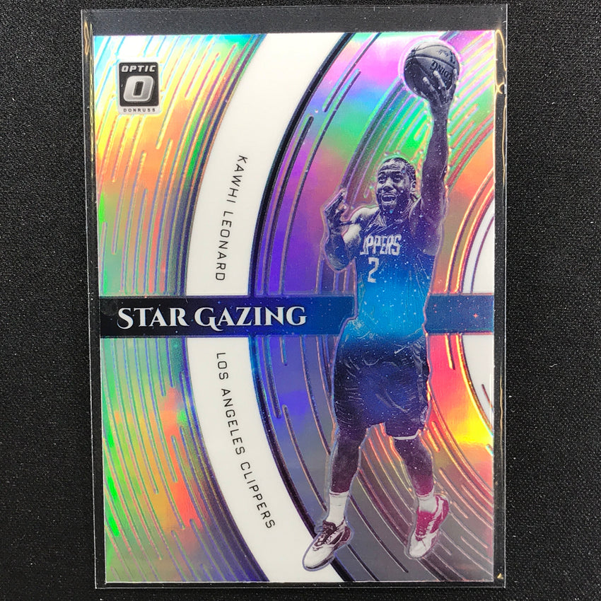 2021-22 Donruss Optic KAWHI LEONARD Star Gazing Holo Silver #13