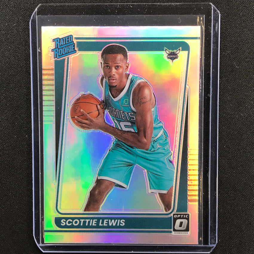 2021-22 Donruss Optic SCOTTIE LEWIS Rated Rookie Holo Silver #196