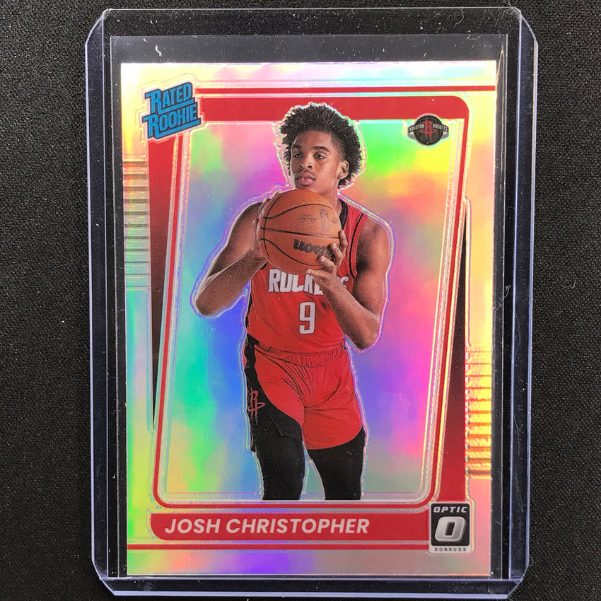2021-22 Donruss Optic JOSH CHRISTOPHER Rated Rookie Holo Silver #200