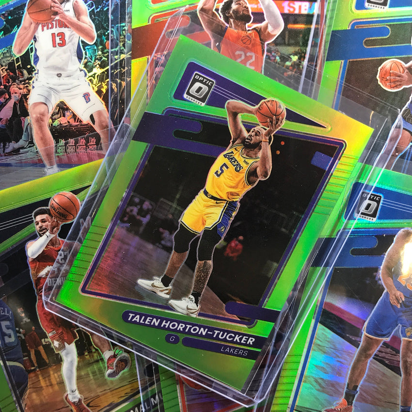 2021-22 Donruss Optic Rudy Gobert Lime Green /149