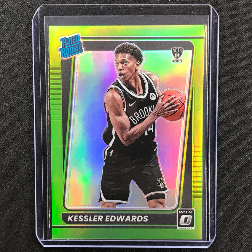 2021-22 Donruss Optic Kessler Edwards Rated Rookie Lime Green 135/149