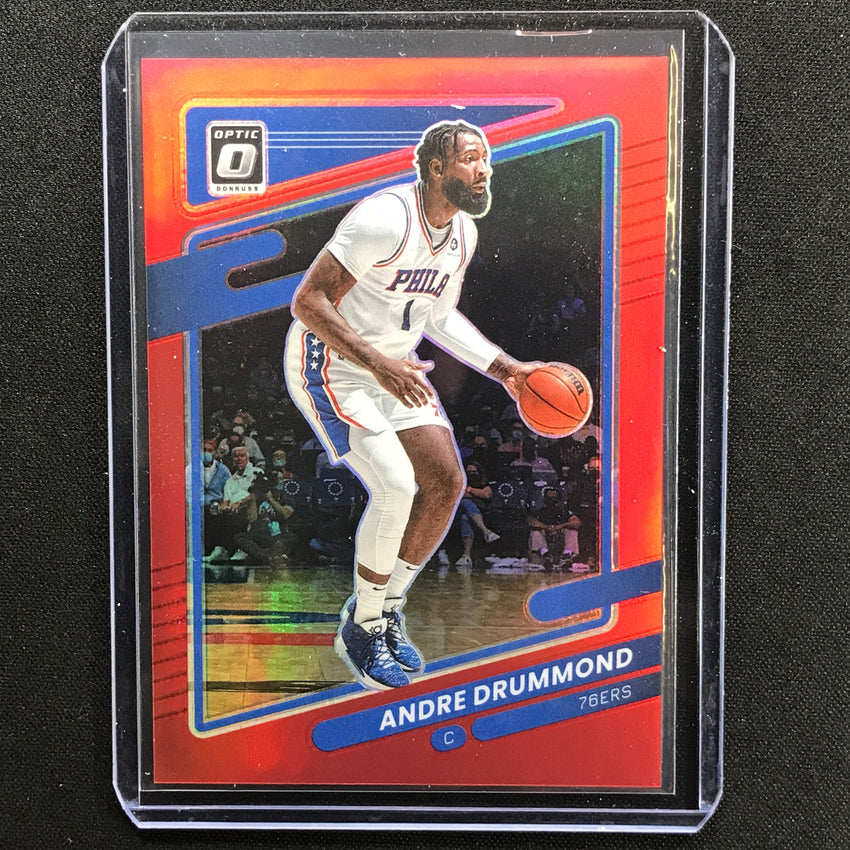 2021-22 Donruss Optic Andre Drummond Red 90/99