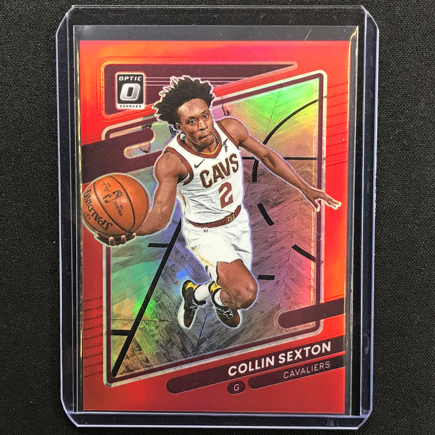 2021-22 Donruss Optic Collin Sexton Red 57/99