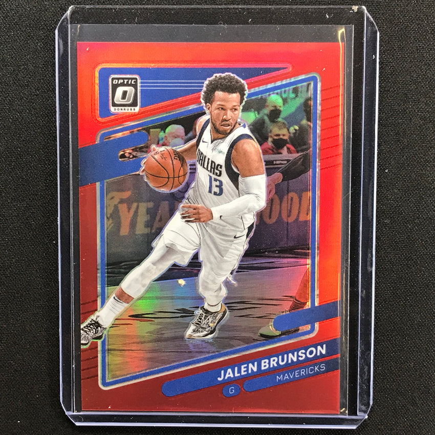 2021-22 Donruss Optic Jalen Brunson Red 96/99