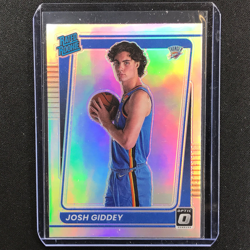 2021-22 Donruss Optic JOSH GIDDEY Rated Rookie Holo Silver #152