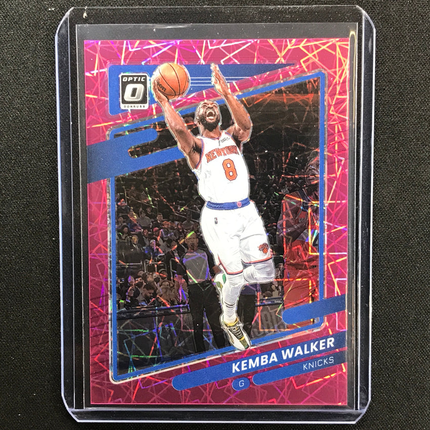 2021-22 Donruss Optic Kemba Walker Pink Velocity 77/79