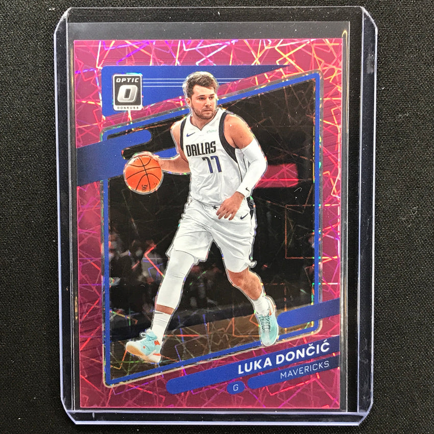 2021-22 Donruss Optic Luka Doncic Pink Velocity 39/79