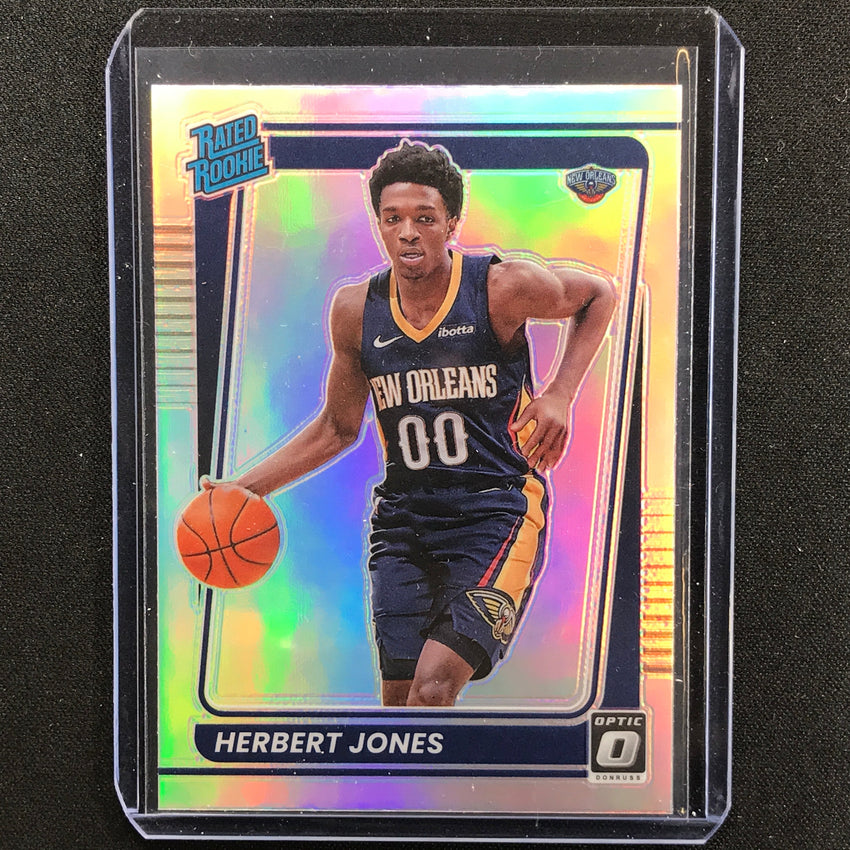 2021-22 Donruss Optic HERBERT JONES Rated Rookie Holo Silver #157
