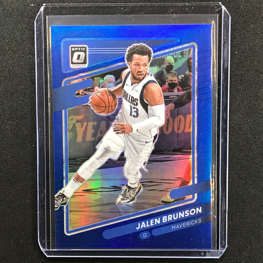 2021-22 Donruss Optic Jalen Brunson Blue 59/59
