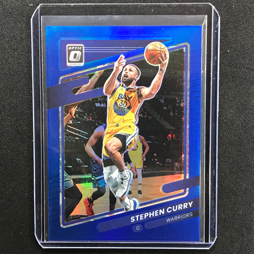 2021-22 Donruss Optic Stephen Curry Blue 33/59