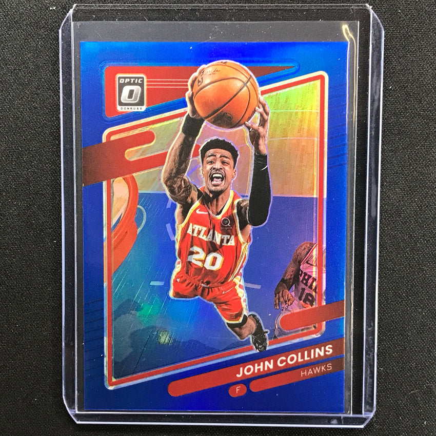 2021-22 Donruss Optic John Collins Blue 6/59