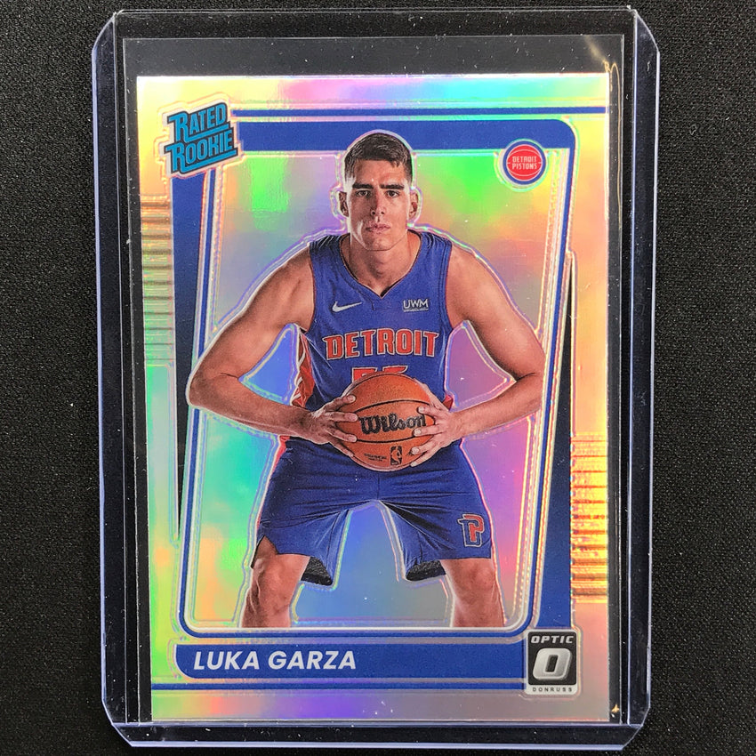 2021-22 Donruss Optic LUKA GARZA Rated Rookie Holo Silver #164