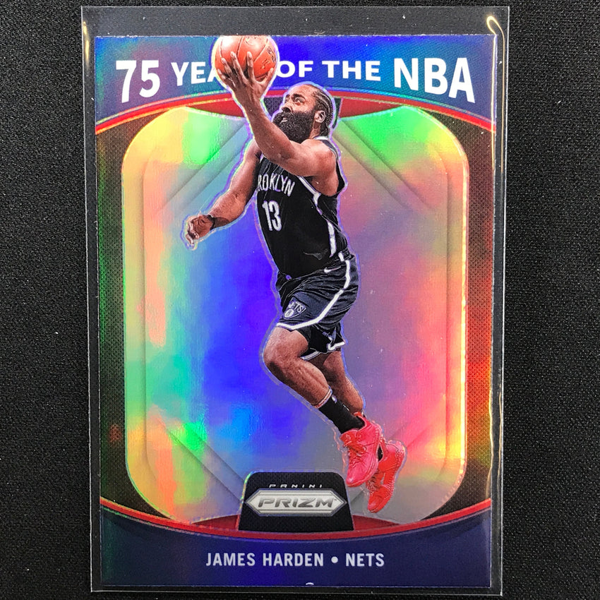 2021-22 Donruss Optic JAMES HARDEN 75 Years of the NBA Prizm #3
