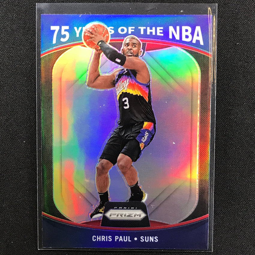 2021-22 Donruss Optic CHRIS PAUL 75 Years of the NBA Prizm #5