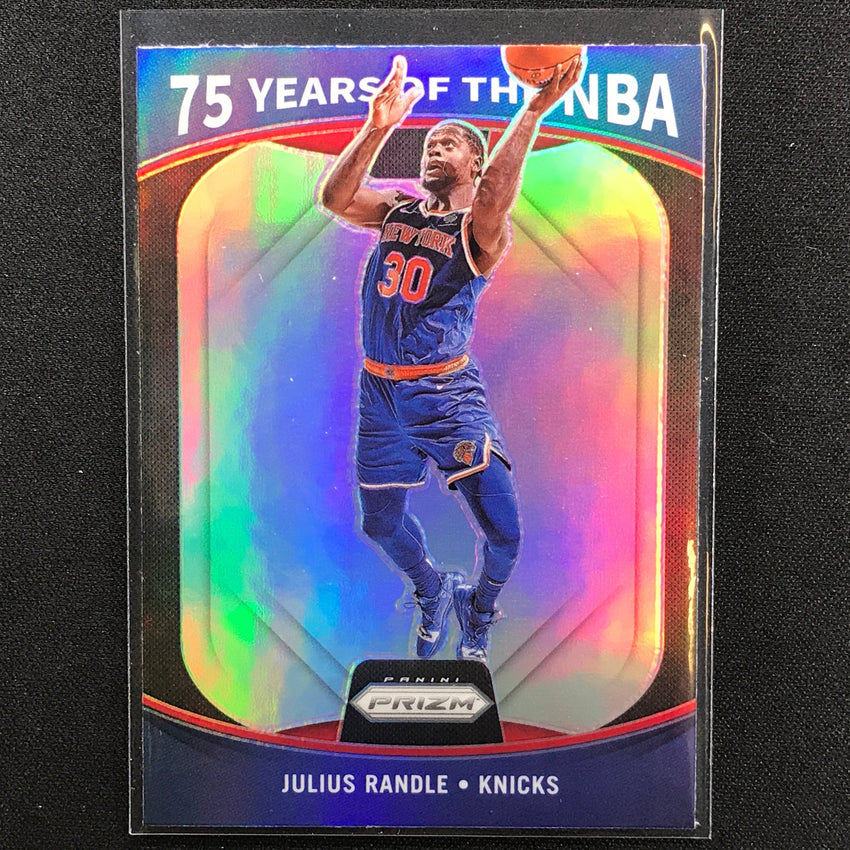 2021-22 Donruss Optic JULIUS RANDLE 75 Years of the NBA Prizm #7