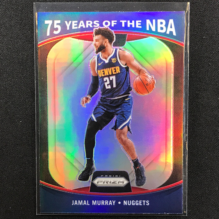 2021-22 Donruss Optic JAMAL MURRAY 75 Years of the NBA Prizm #8