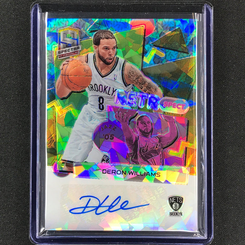 2022-23 Spectra Deron Williams Retrospect Auto Astral 15/49