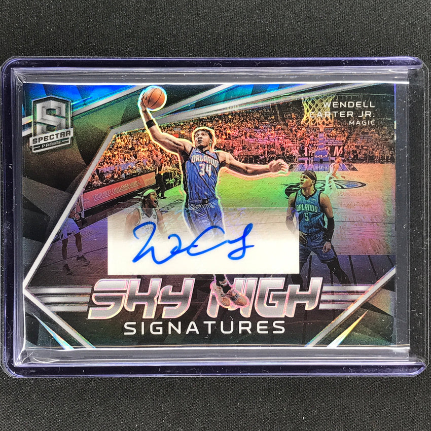 2022-23 Spectra Wendell Carter Jr. Sky High Signatures Auto Base 93/99