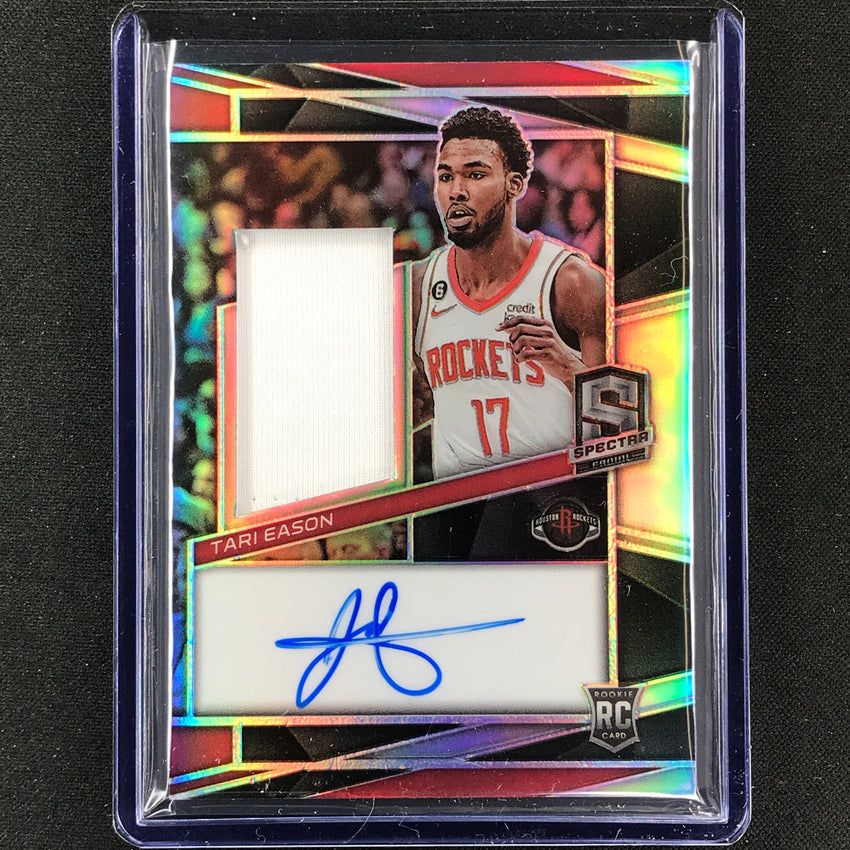 2022-23 Spectra Tari Eason Rookie Jersey Auto Silver Prizm 144/199