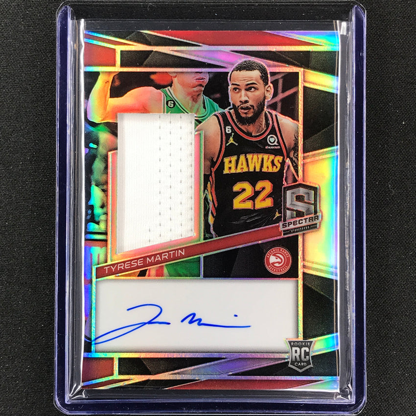 2022-23 Spectra Tyrese Martin Rookie Jersey Auto Silver Prizm 7/199