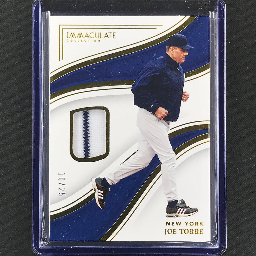2023 Immaculate Mlb Joe Torre Base Relic 10/25