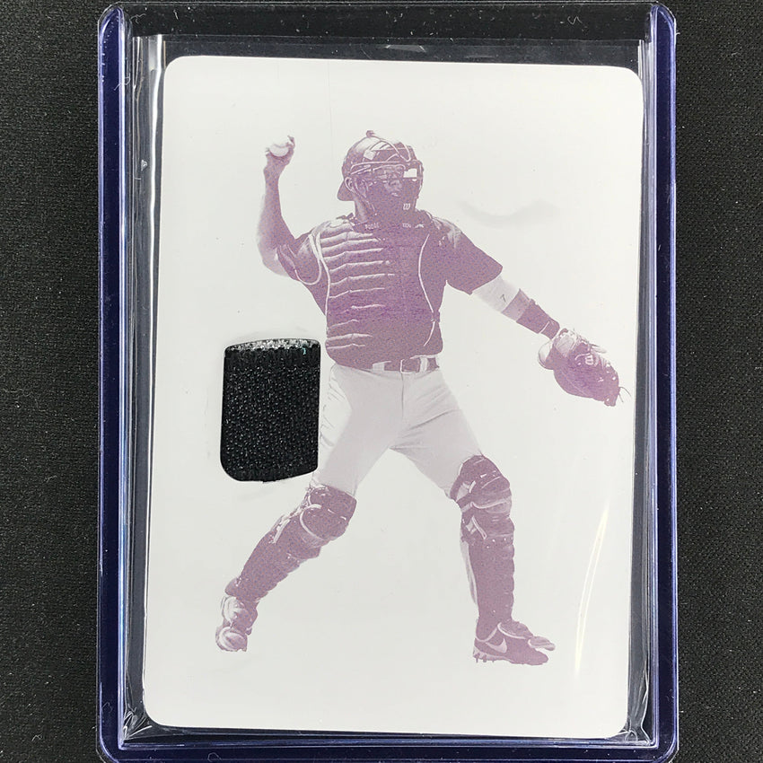 2023 Immaculate Mlb Ivan Rodriguez Base Relic Patch Printing Plate Magenta 1/1