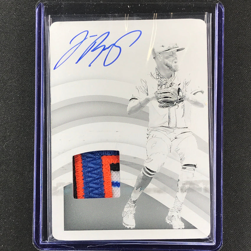 2023 Immaculate Mlb Jose Reyes Material Relic Auto Printing Plate Black 1/1