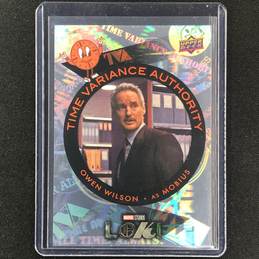 2023 Loki Season 1 Owen Wilson As Mobius Tva Holograms Sp No 9
