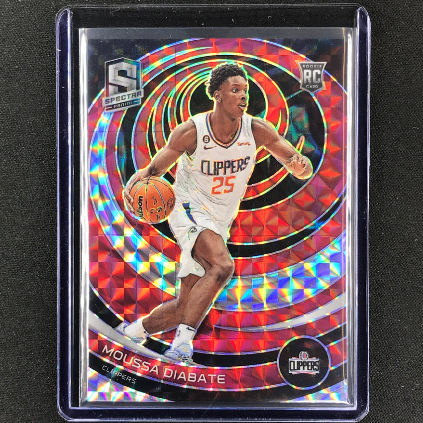 2022-23 Spectra Moussa Diabate Rookie Interstellar 54/99