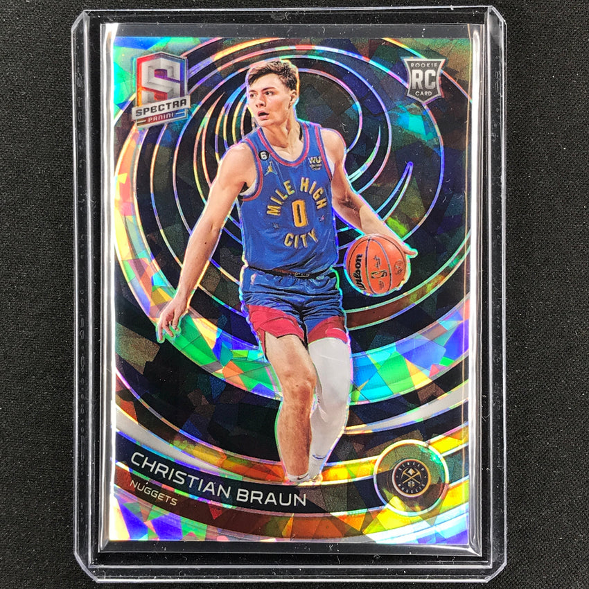 2022-23 Spectra Christian Braun Rookie Astral 16/49