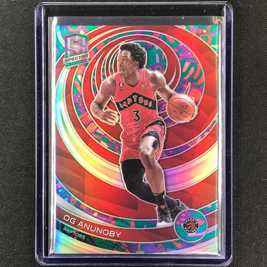 2022-23 Spectra Og Anunoby Psychadelic Ssp No 19