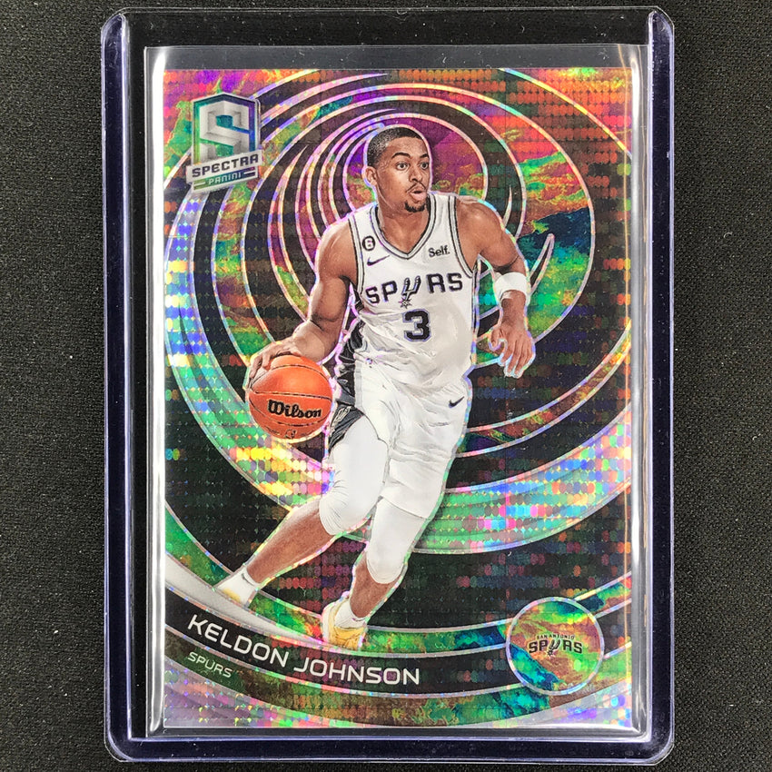2022-23 Spectra Keldon Johnson Celestial 118/149