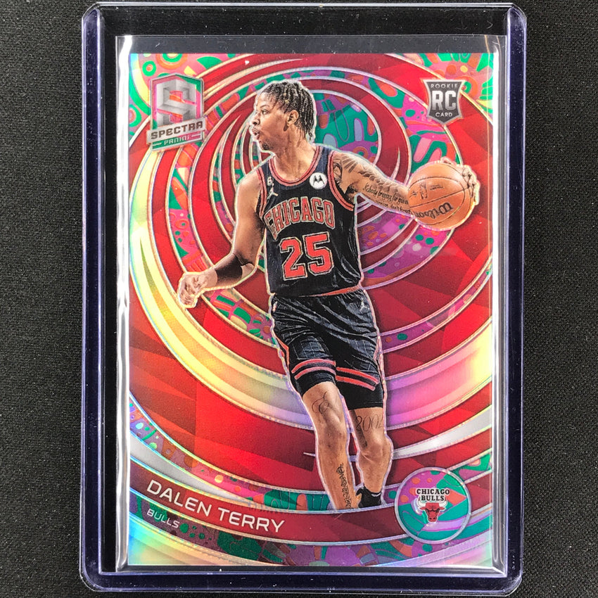 2022-23 Spectra DALEN TERRY Rookie Psychadelic SSP #183