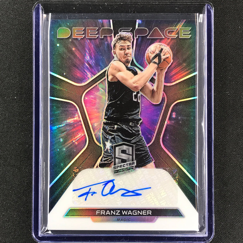 2022-23 Spectra Franz Wagner Deep Space Signatures Auto Base 89/99